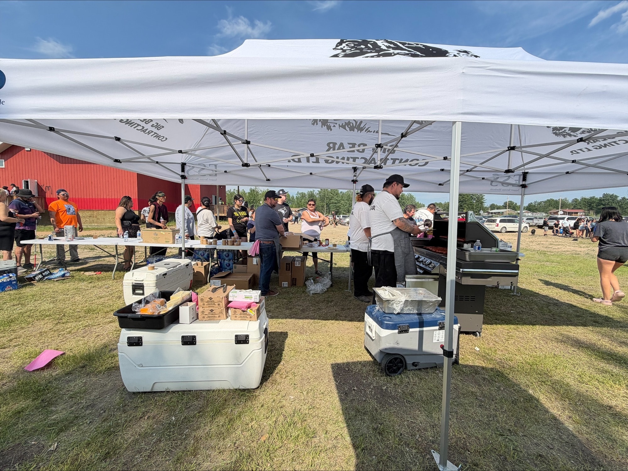 Camp catering and kitchen operations